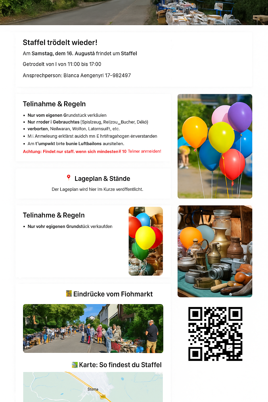 Bunte Luftballons